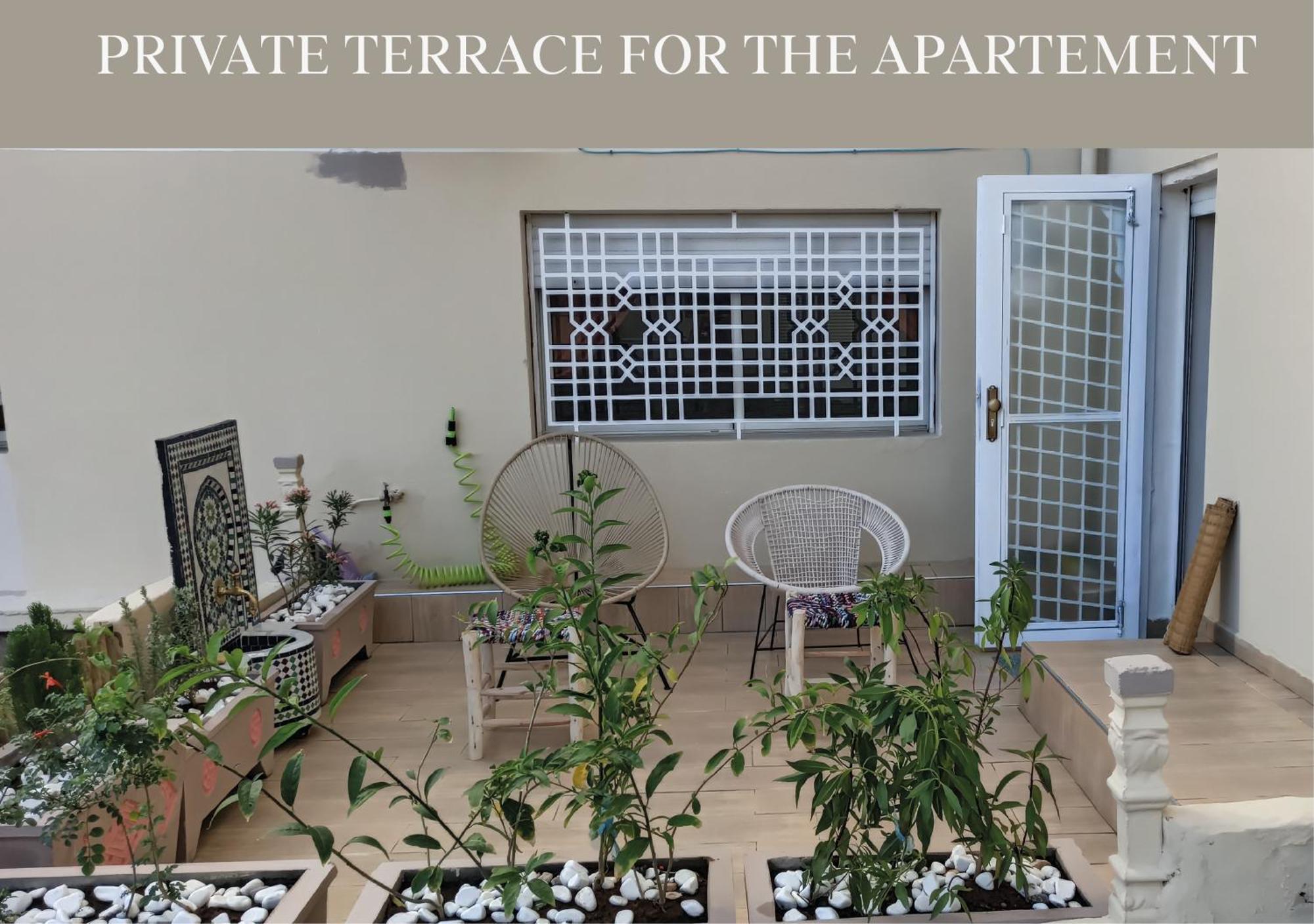 Appartement Julia Au Centre Ville Agadir Dans Residence Borj Dalat Extérieur photo