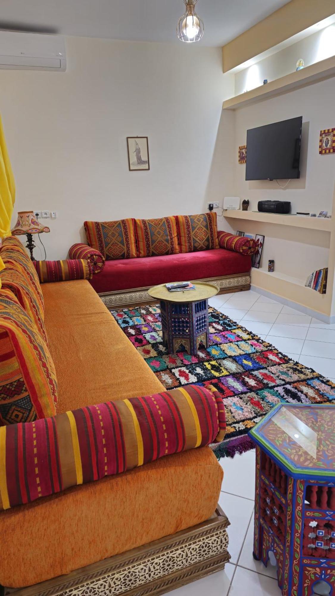 Appartement Julia Au Centre Ville Agadir Dans Residence Borj Dalat Extérieur photo