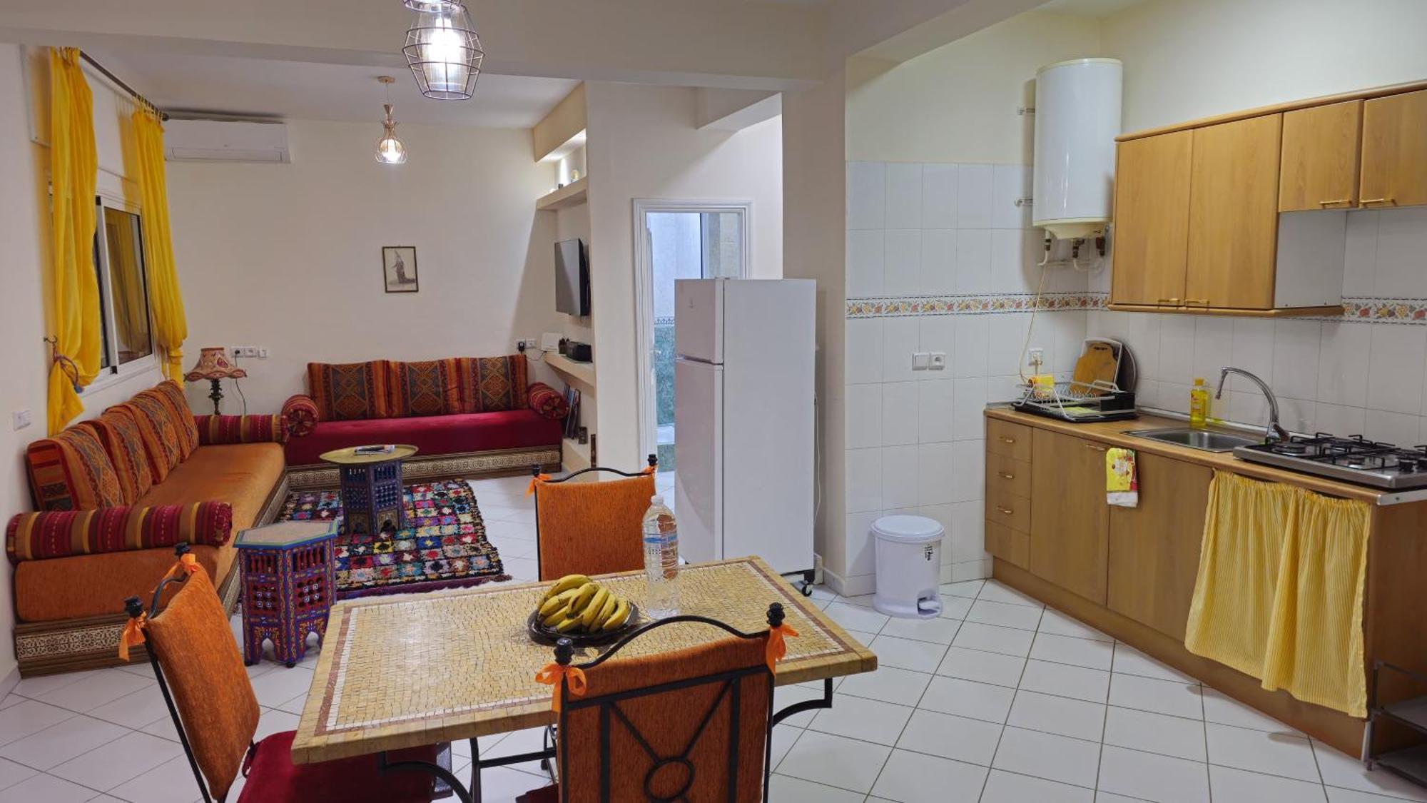 Appartement Julia Au Centre Ville Agadir Dans Residence Borj Dalat Extérieur photo